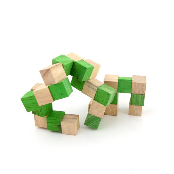 Hovedbilde Grønn mamba slange kube IQ-nøtt