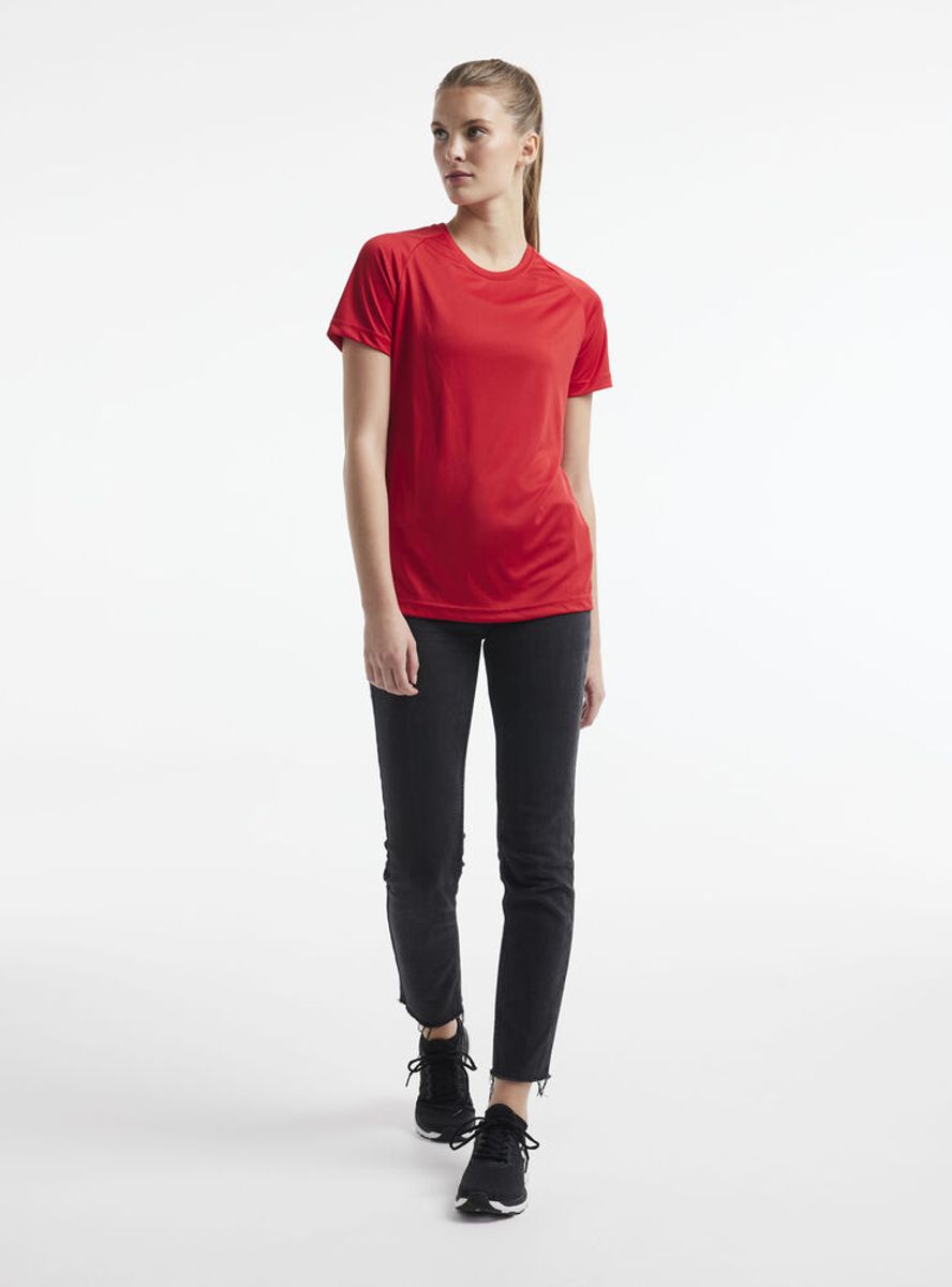 Craft Core Unity trenings t-skjorte dame Bright Red