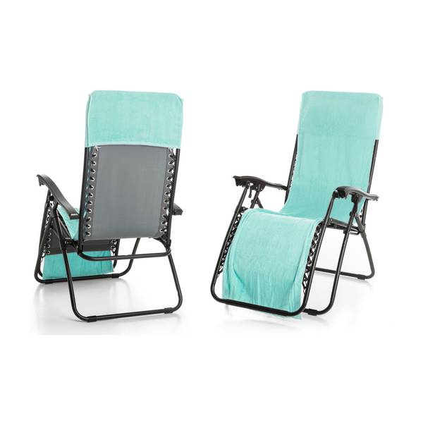 Hovedbilde Strandhåndkle med hette - mint