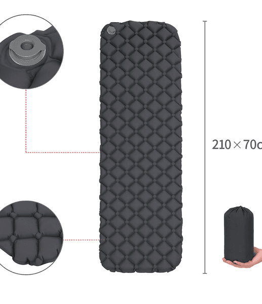 Hovedbilde Oppblåsbart liggeunderlag