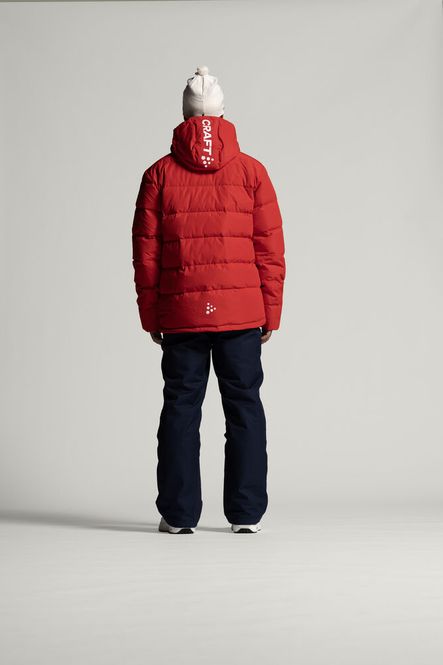 Hovedbilde Craft Evolve rød dunjakke til herre - Norway Collection