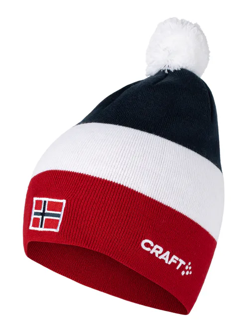 Hovedbilde Nor parade hat / Lue fra Craft i marine/rød/hvit
