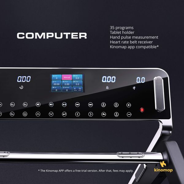 Hovedbilde Tredemølle TM 5000S - 1-22 km/t elektronisk stigning tåler 150 k