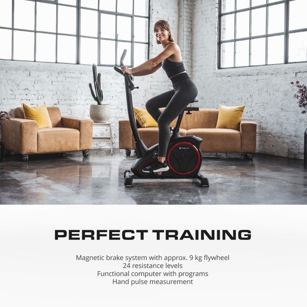 Hovedbilde Ergometersykkel AL 2 - Trimsykkel i Særklasse Black Edition