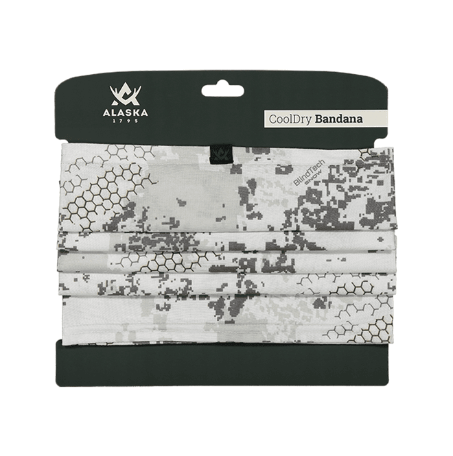 Hovedbilde Alaska CoolDry Bandana, BlindTech Snow