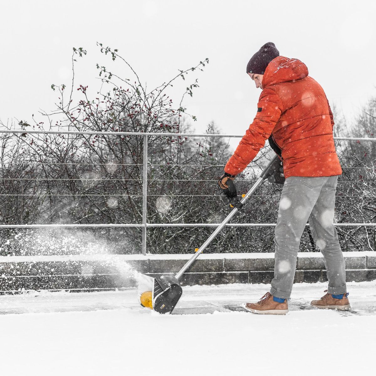 Elektrisk snøfreser fra Texas STX2000 inkl Batteri og Lader