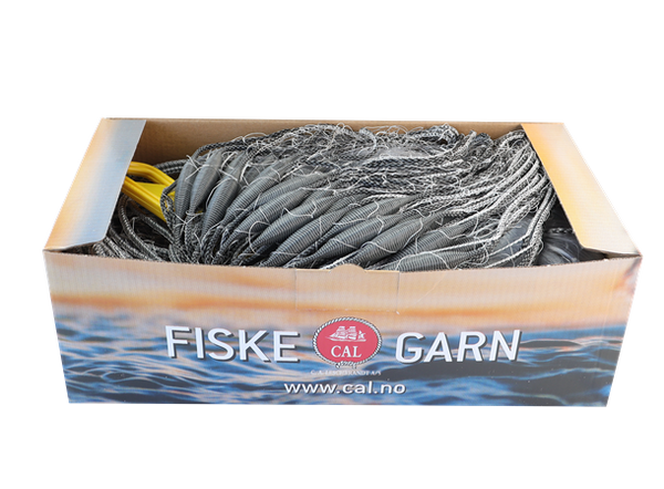 Hovedbilde Fiskegarn Ferskvann Maskelengde 35 - 39 mm - 50m x 1,5 m - Grå