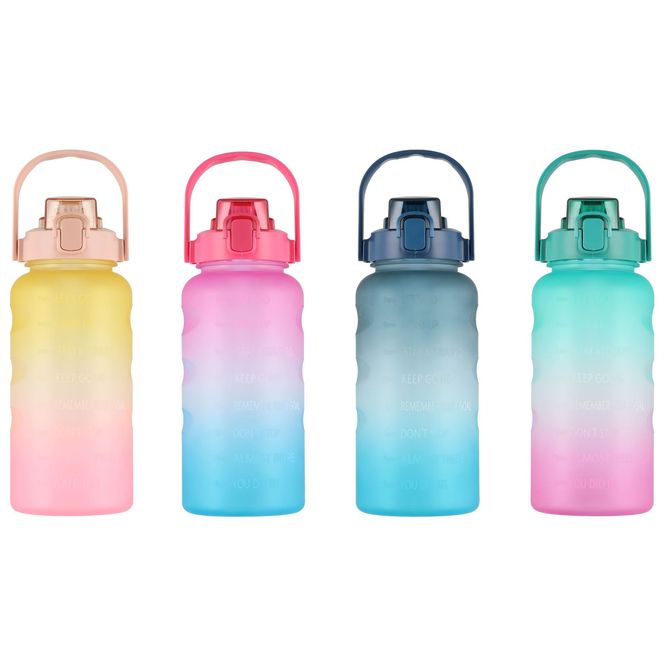 Hovedbilde Motivasjons drikkeflaske 2000 ml - Assorterte farger