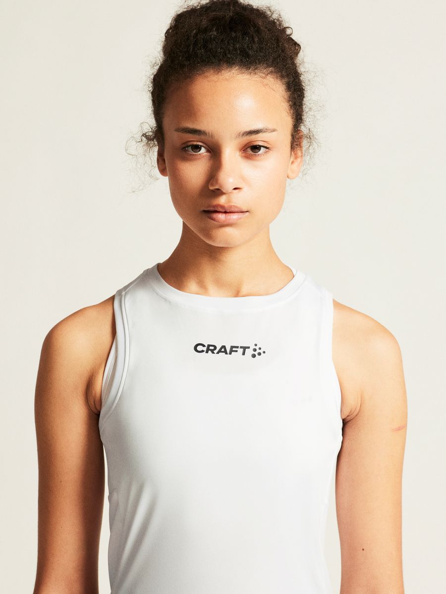 Craft Rush singlet dame White