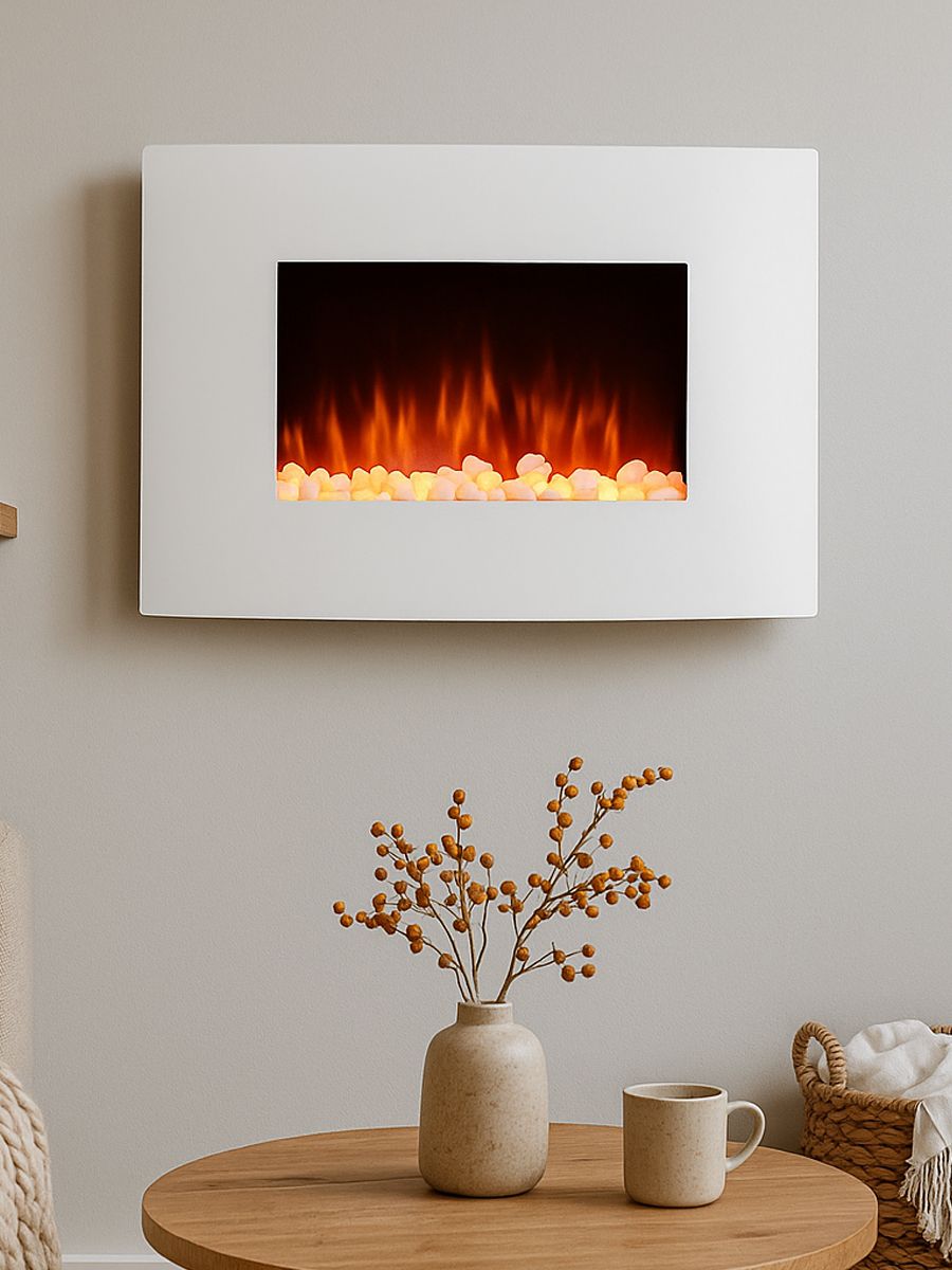 Narvik Elektrisk peis til vegg - 2000 watt