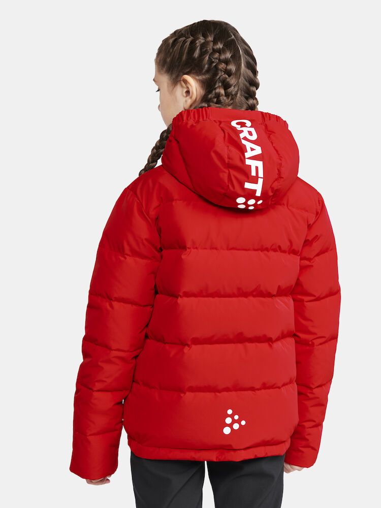 CRAFT NOR Evolve Down Jacket Junior Bright Red