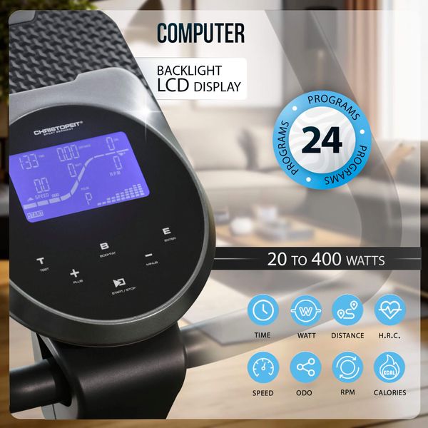 Hovedbilde Testvinner Ellipsemaskin / Crosstrainer EL 8000 fra Christopeit