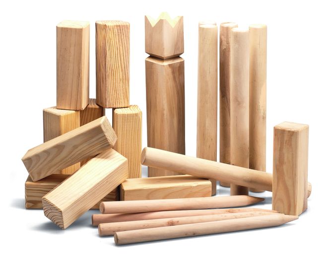 Hovedbilde Kubb spill med bæreveske