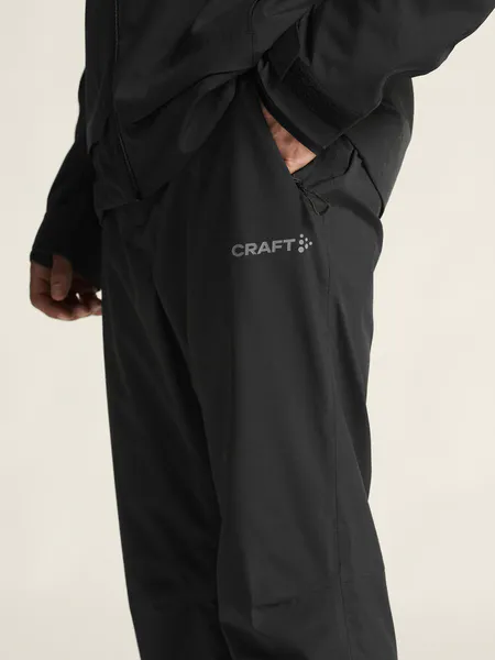 Hovedbilde Sort Core Explore skallbukse til herre fra Craft