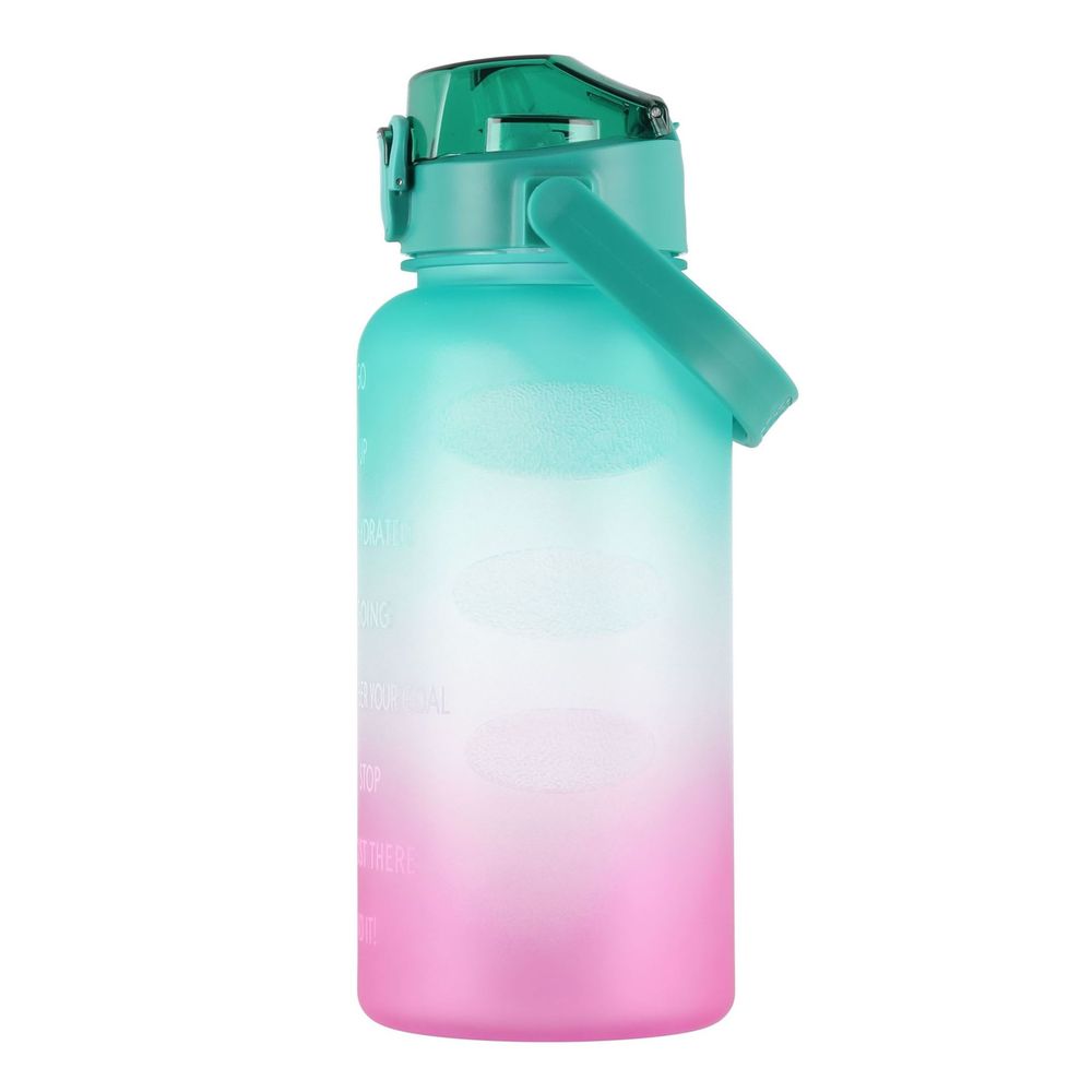 Motivasjons drikkeflaske 2000 ml - Assorterte farger
