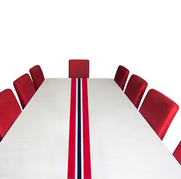 Hovedbilde Bordduk med norsk flagg - 140 x 180 cm