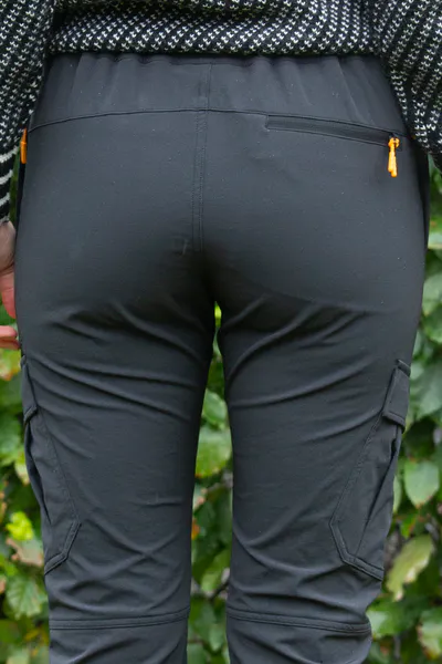 Hovedbilde Sandviken turbukse i softshell til dame  Sort - Breheim