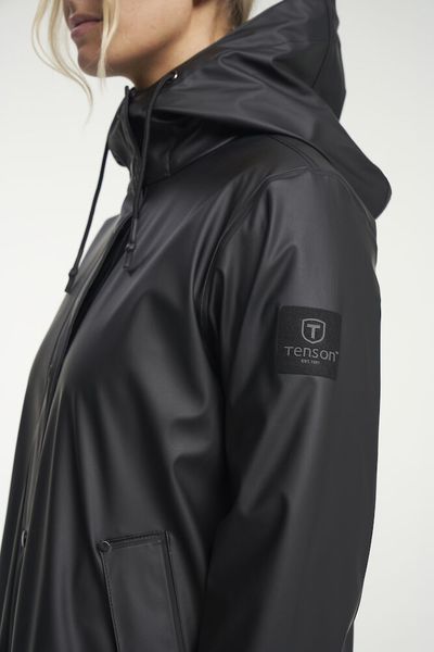 Hovedbilde Apelviken PU regnkåpe til dame i sort