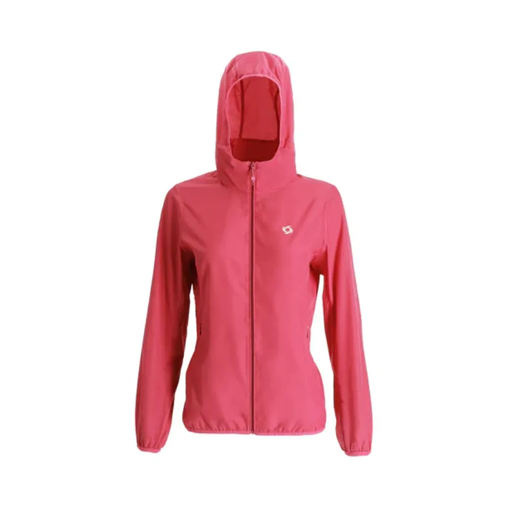 Doite Airjacket Hoodie Dame Rød