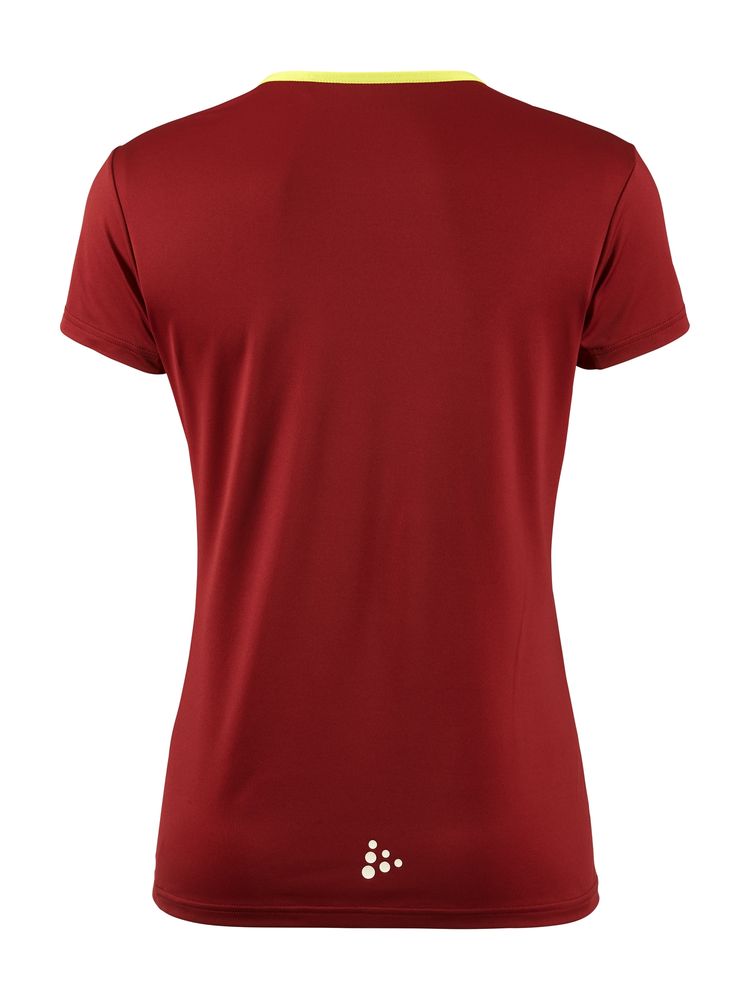 Craft Extend trenings t-skjorte dame Rhubarb