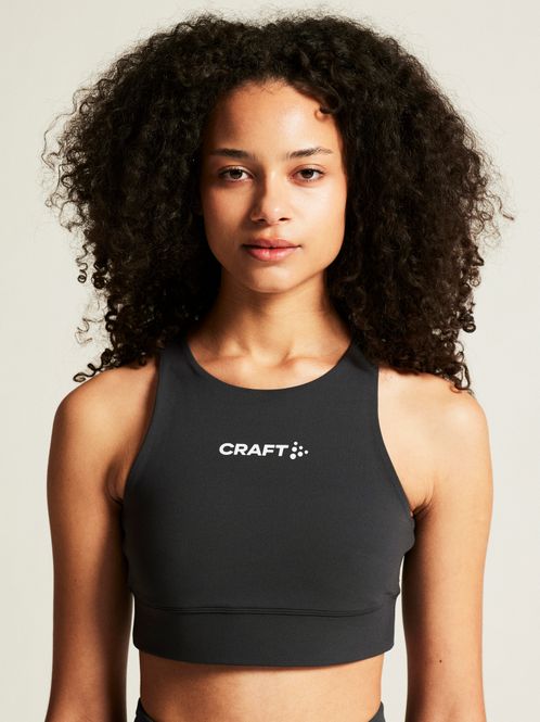 Hovedbilde Sort treningstopp fra Craft - Rush 2.0 Crop Top