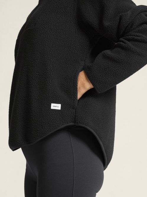 Hovedbilde Craft Join Pile Fleece HZ til dame  Sort
