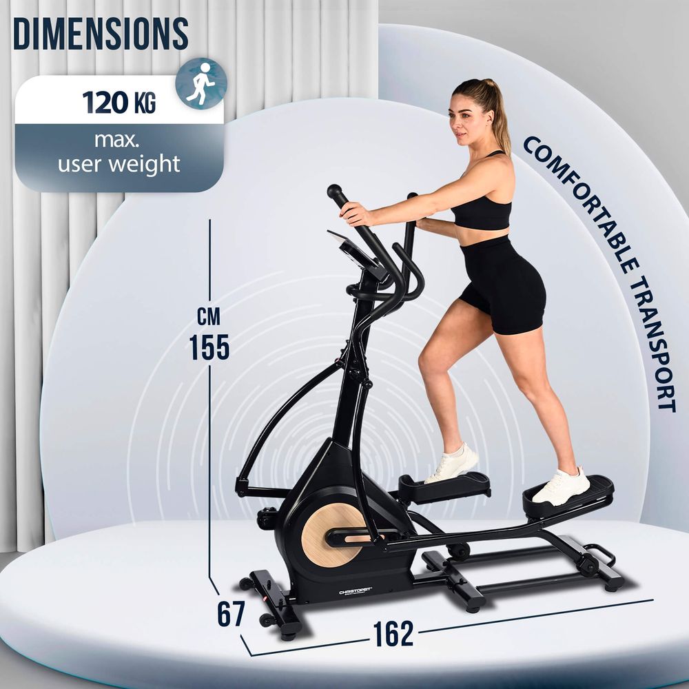 Ellipsemaskin Fit Wheel Pro fra Christopeit