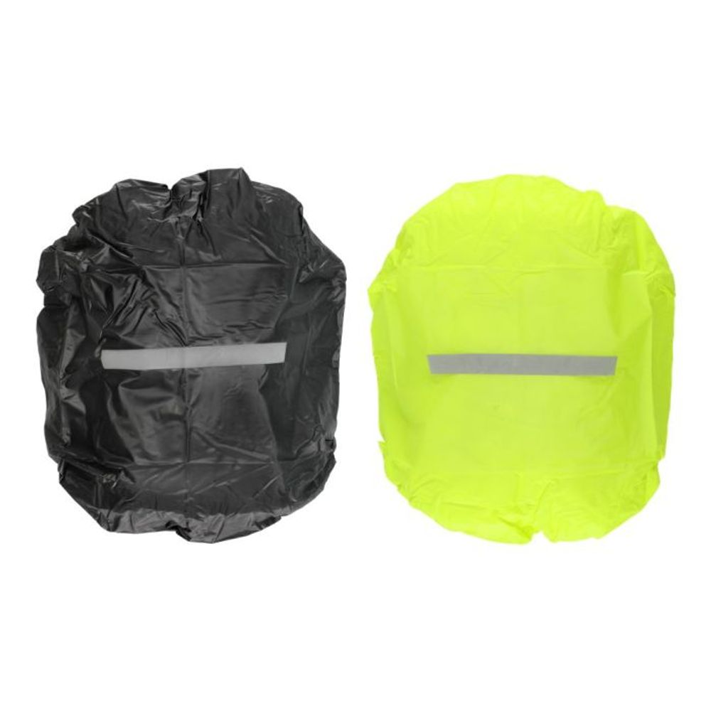Regntrekk til ryggsekk i sort eller neon