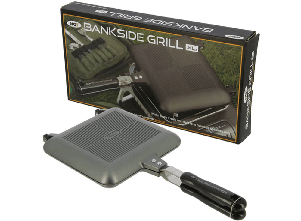 Grillpanne for turbruk Toastjern - Vendbar stekepanne