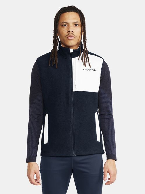 Hovedbilde CRAFT NOR ADV Explore Pile Fleece Vest Herre Blaze/White