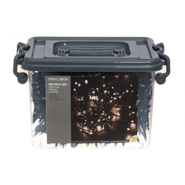 Hovedbilde 48 meter Julelys Minilys med 960 LEDpærer