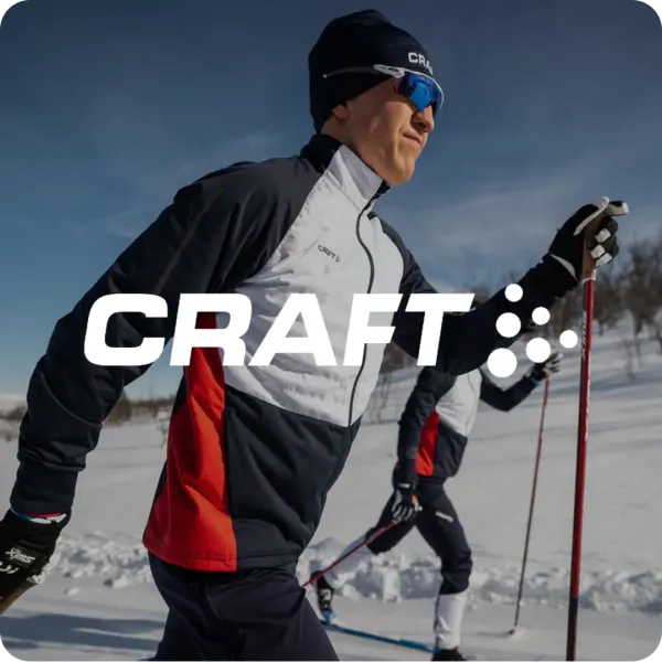 Craft treningstøy, turklær og skiklær i høyeste kvalitet.